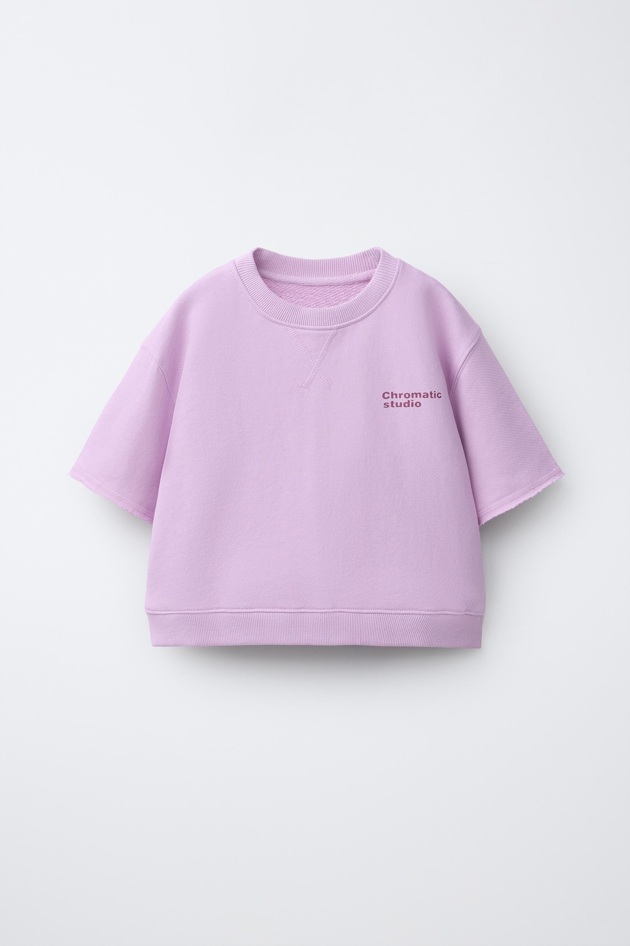 T-SHIRT JOGGING EN MOLLETON